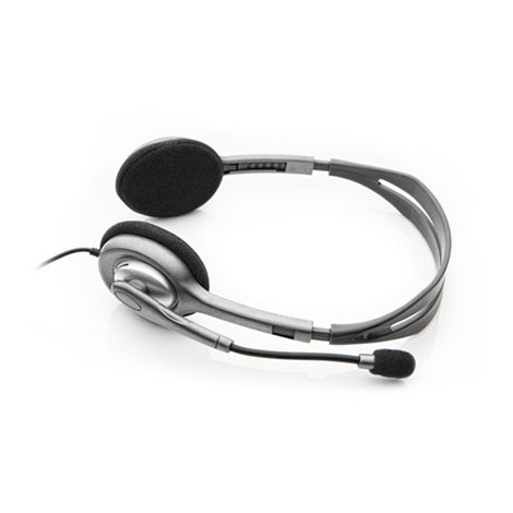 Logitech | Stereo headset | H111 | Built-in microphone | 3.5 mm | Grey - 3